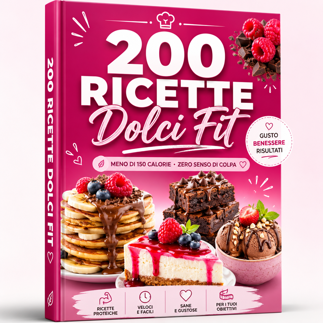 200 ricette fit dolci zero sensi di colpa